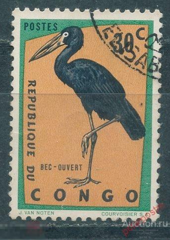 MG10 Конго 1963 140 Охраняемые птицы 