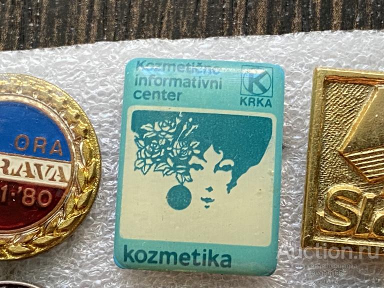 Знак ИНОСТРАННЫЙ Значок KOZMETIKA КОСМЕТИКА РЕДЧАЙШИЙ RRR