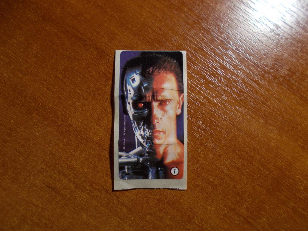 Наклейка Terminator 2 № 7 (1994) Оригинал