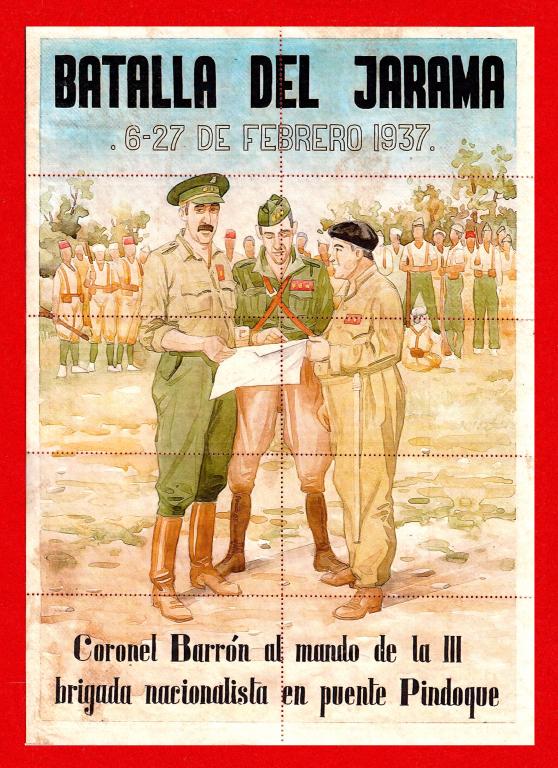 Испания, Гражданская война, Франкисты Паракуэльоса, 1937, КУПОНЫ – ПОЛНЫЙ ЛИСТ, № 2, RRR!