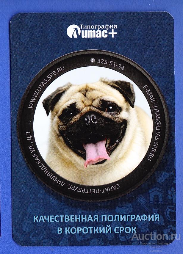 Мопс    Собаки 2018 календарик Фотоаппарат ? Типография Реклама