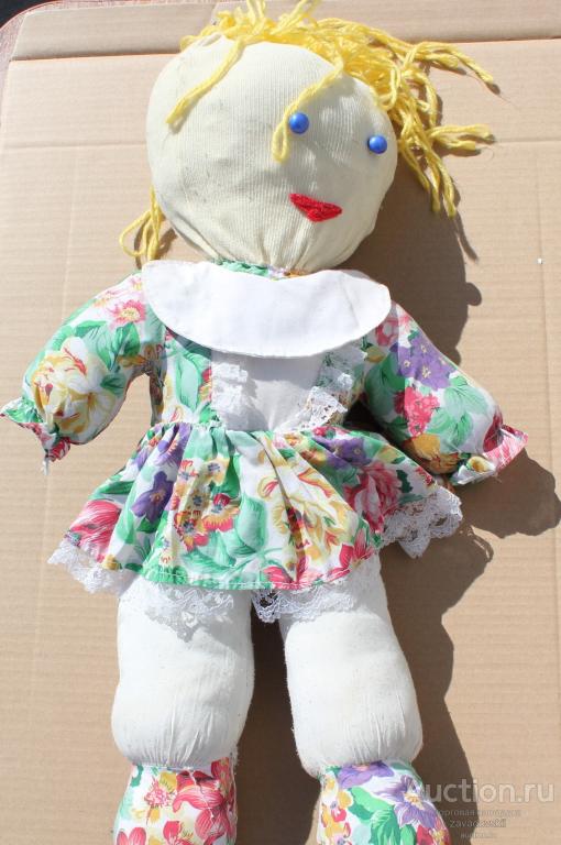 Кукла самоделка? Народное творчество? Времен СССР. Большая.