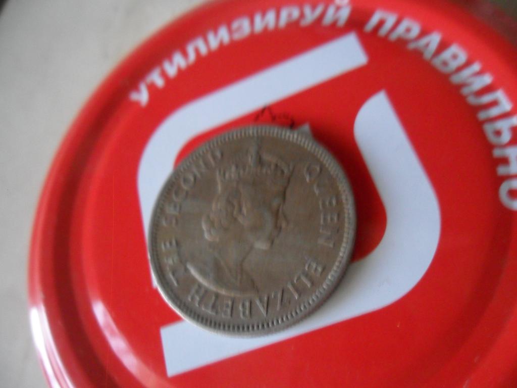 британский МАЛАЙЯ-20 ЦЕНТОВ 1961г
