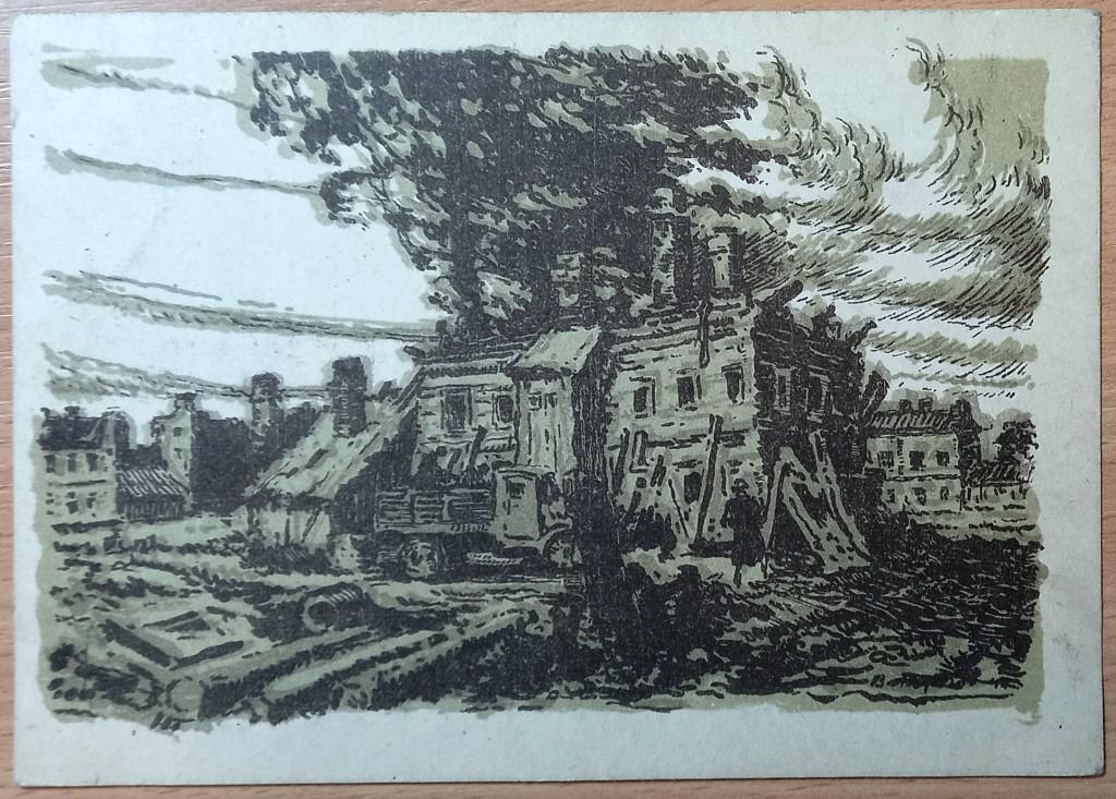 К28.069 В.В.МОРОЗОВ, ЛЕНИНГРАД В АВГУСТЕ 1942 Г., БЛОКАДА