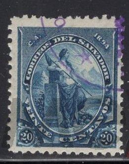 Сальвадор 1894 год  Стандарт Свобода Гаш