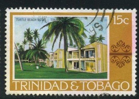 Тринидад и Тобаго 1978 год Туризм Тёртл Бич Отель Гаш