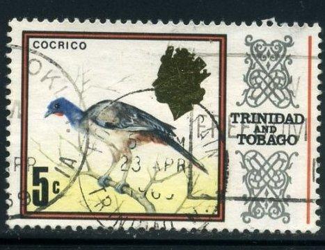Тринидад и Тобаго 1973 год Фауна Птицы Кокрико (Ortalis ruficauda) Гаш