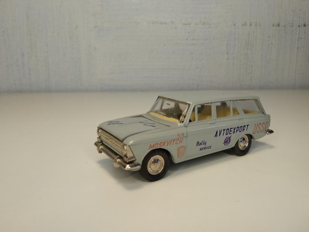 Москвич 427 редкая Avtoexport Rally Service,1/43