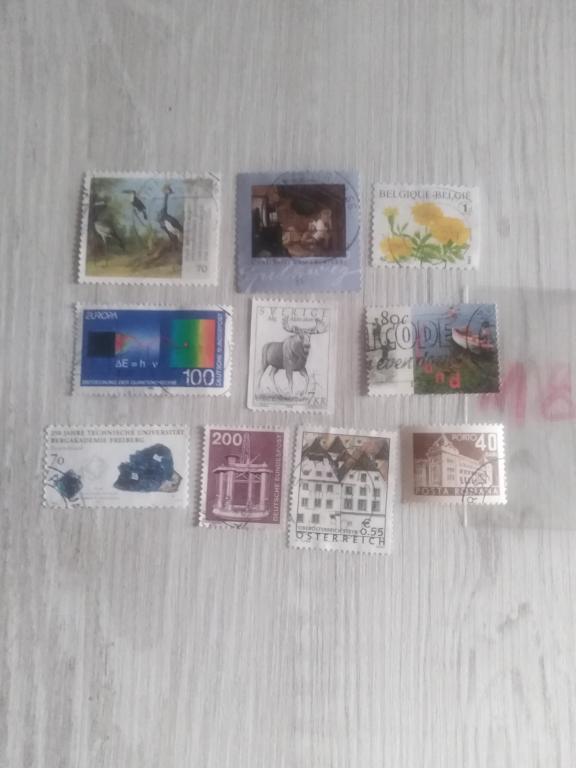 Подборка марок.