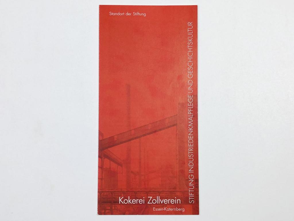 Kokerei Zollverein (Коксохимический завод Цольферайн). Схема и карта устройства завода. 2001