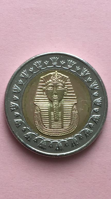Египет 1 фунт 2010 unc
