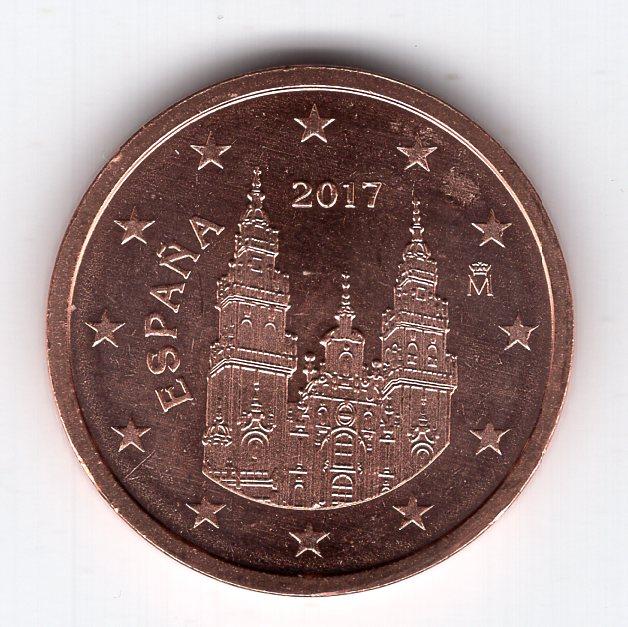 2 евроцента - Испания - 2017 - UNC