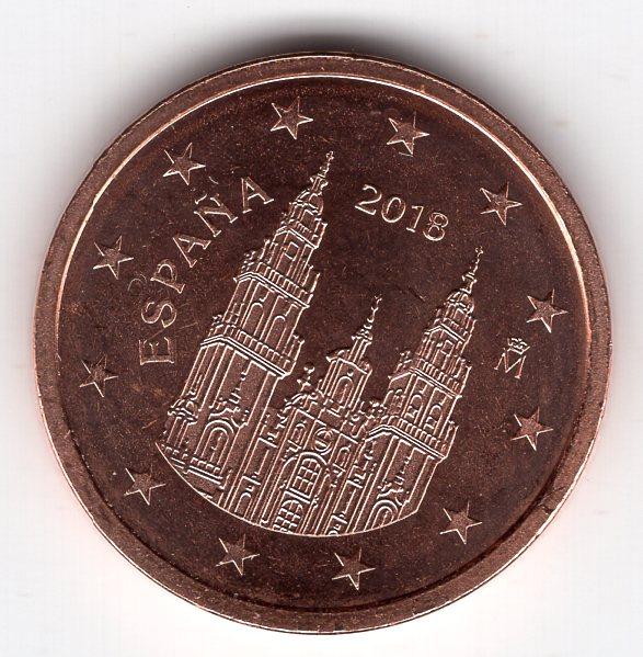 2 евроцента - Испания - 2018 - UNC