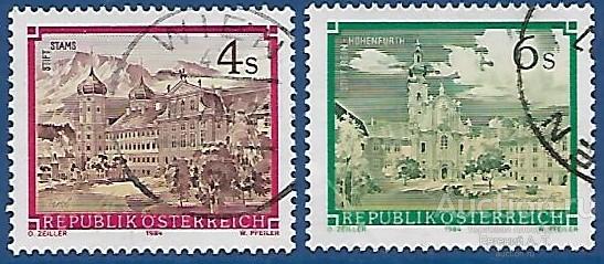 Австрия. 1984. Монастыри и аббатства. Used.