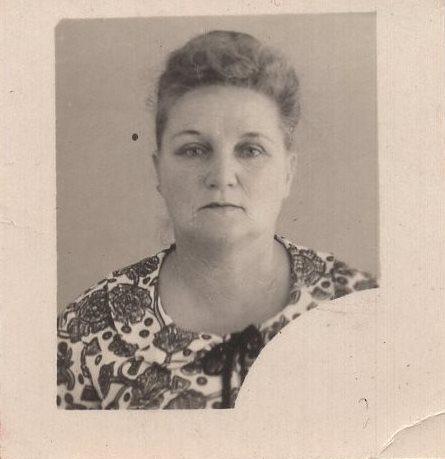 Фото (Женщина мода 1960-е г.г.) (СССР) (4 см на 4 см)