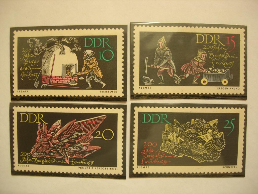 ГДР 1965 геология/искусство   MNH