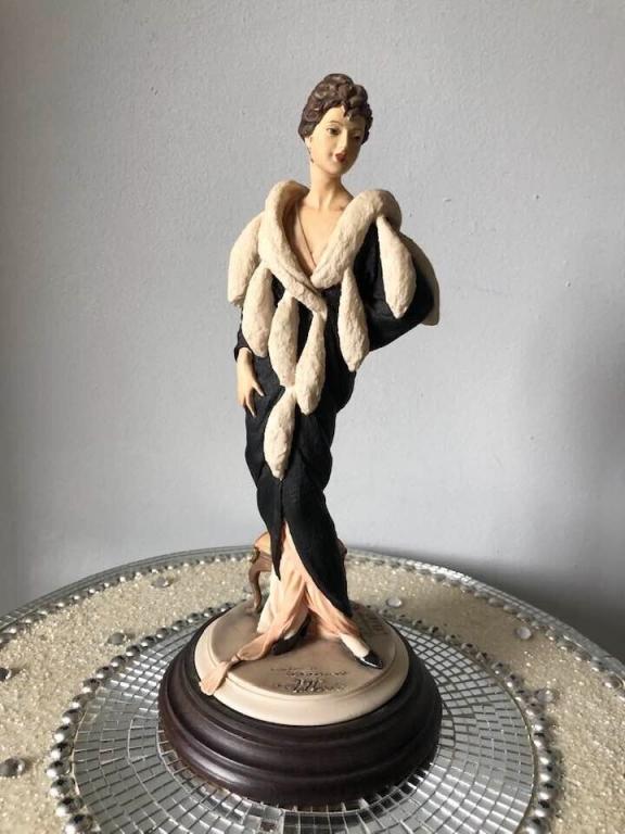 CAPODIMONTE!Каподимонте!Vittorio tessaro ДАМА В ГОРНОСТАЯХ !ЧУДО!!!