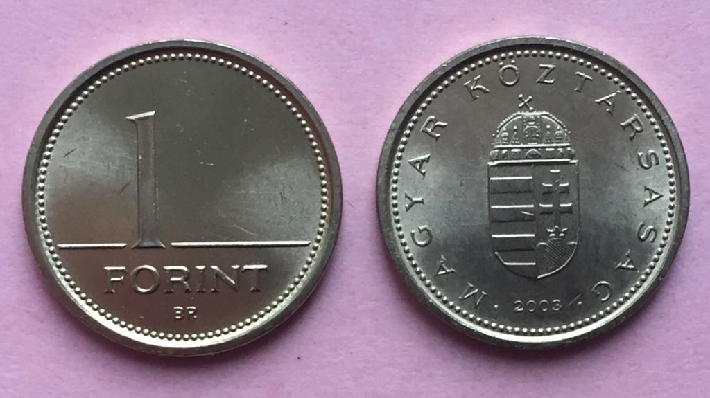 Венгрия 1 форинт 2003 unc