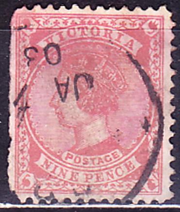 Австралия,  Виктория, гаш, 1873-78 г.