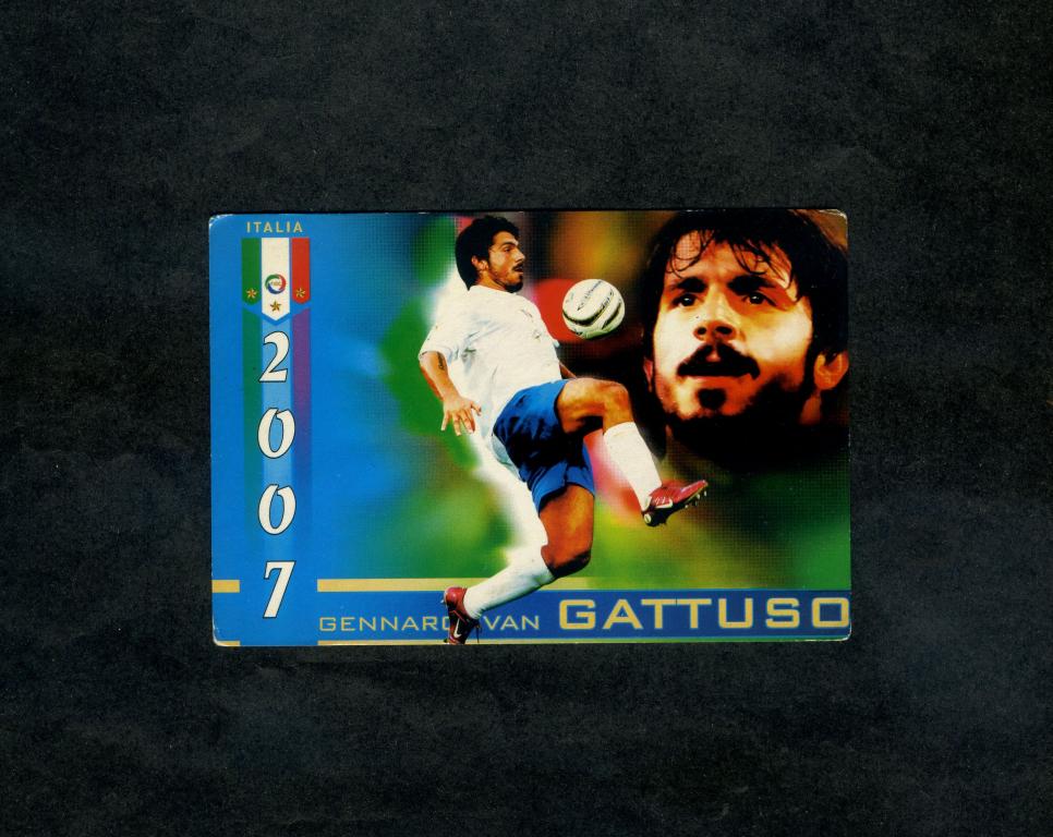 Календарик,Дженнаро Гаттузо 2007 год Раритет!!!