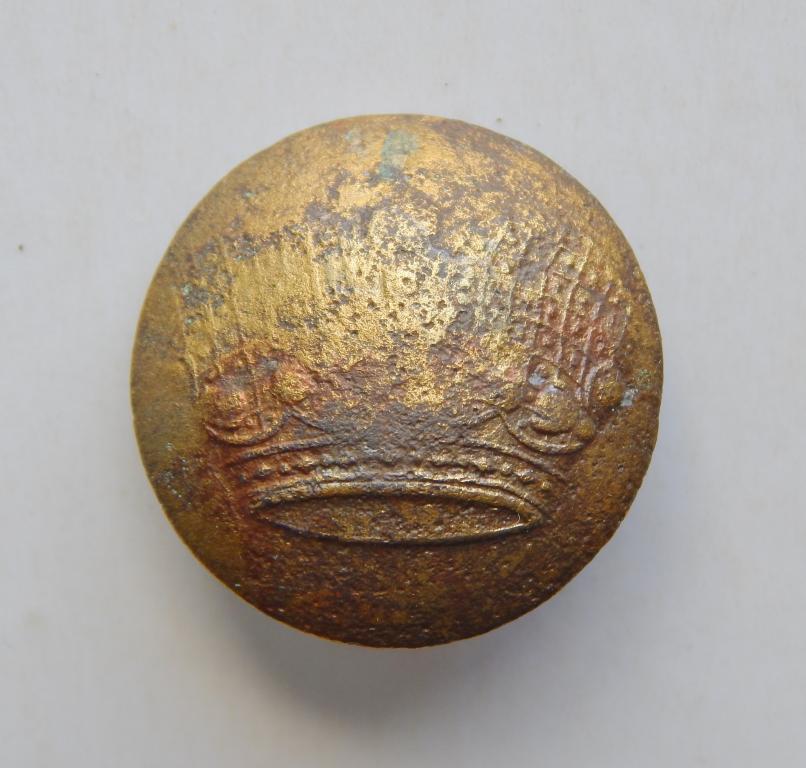 Пуговица с короной Россия до 1917