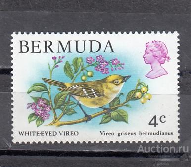 BERMUDA  БЕРМУДЫ  Фауна Птицы  № 353  1978 Сост**  MNH