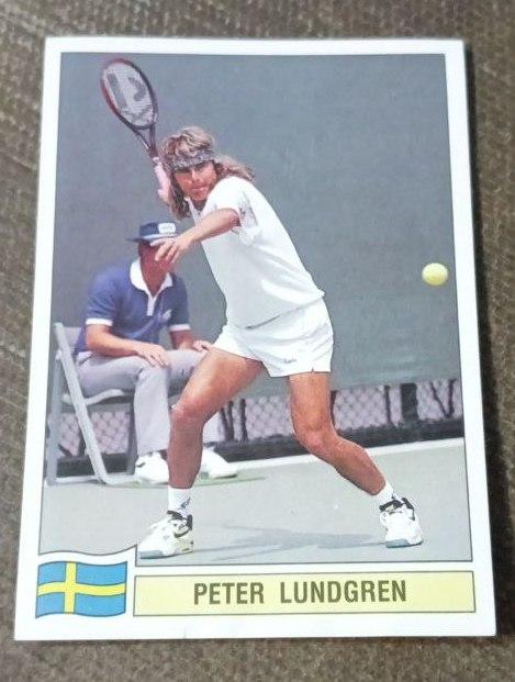 Коллекционная Карточка- Наклейка Панини, Panini, Теннис, Tennis, Италия №104