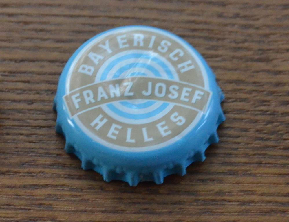 Кронен-пробка из России. FRANZ JOSEF. BAYERISCH HELLES.
