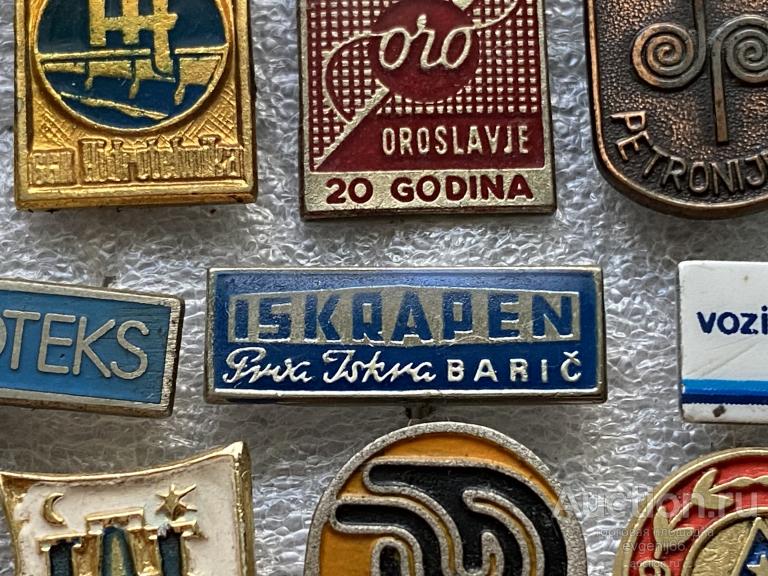 Знак. ИНОСТРАННЫЙ Значок ISKRA PEN. РУЧКА "ИСКРА"  РЕДЧАЙШИЙ RRR