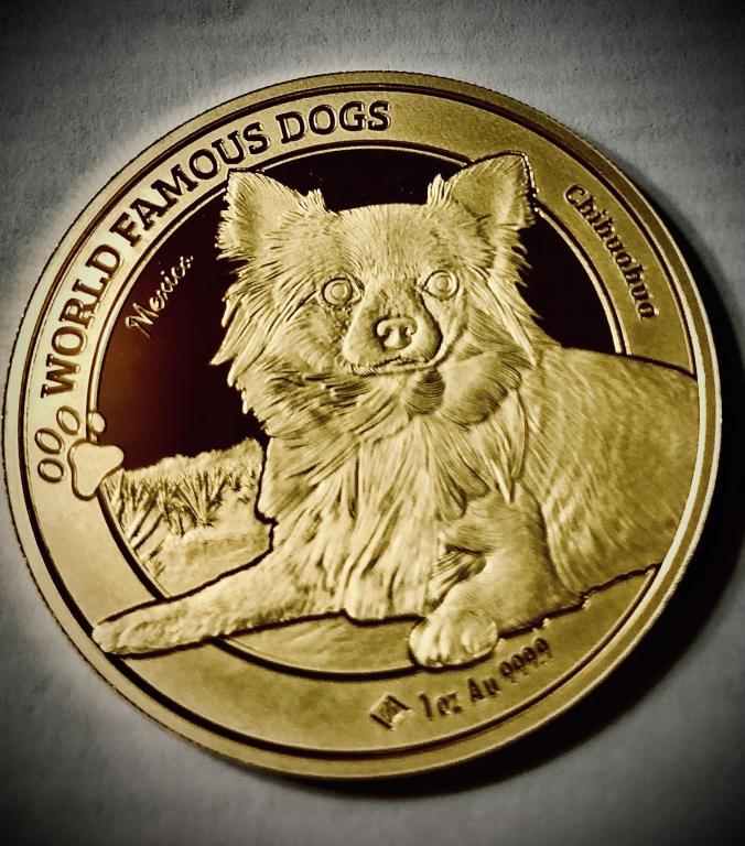 Камерун. Чихуахуа. 2023 г. 3000 франков. 1oz.
