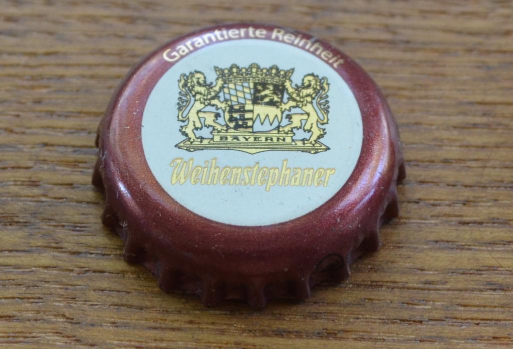 Кронен-пробка из России. Weihenstephaner. Garantierte Reinheit. Красная.