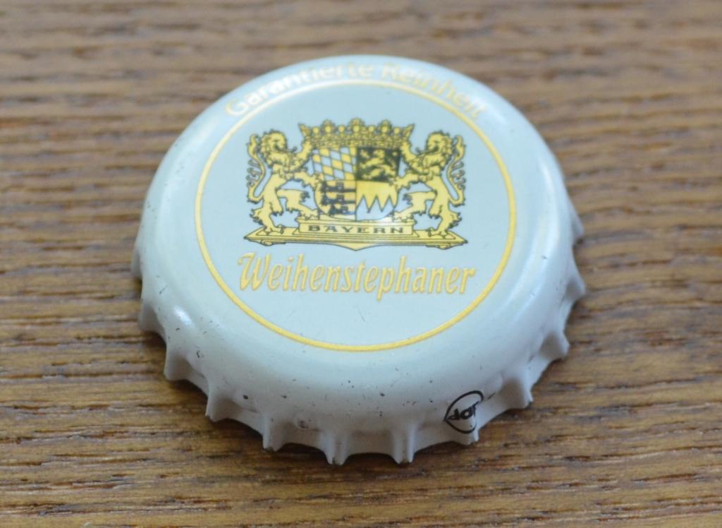 Кронен-пробка из России. Weihenstephaner. Garantierte Reinheit. Белая.