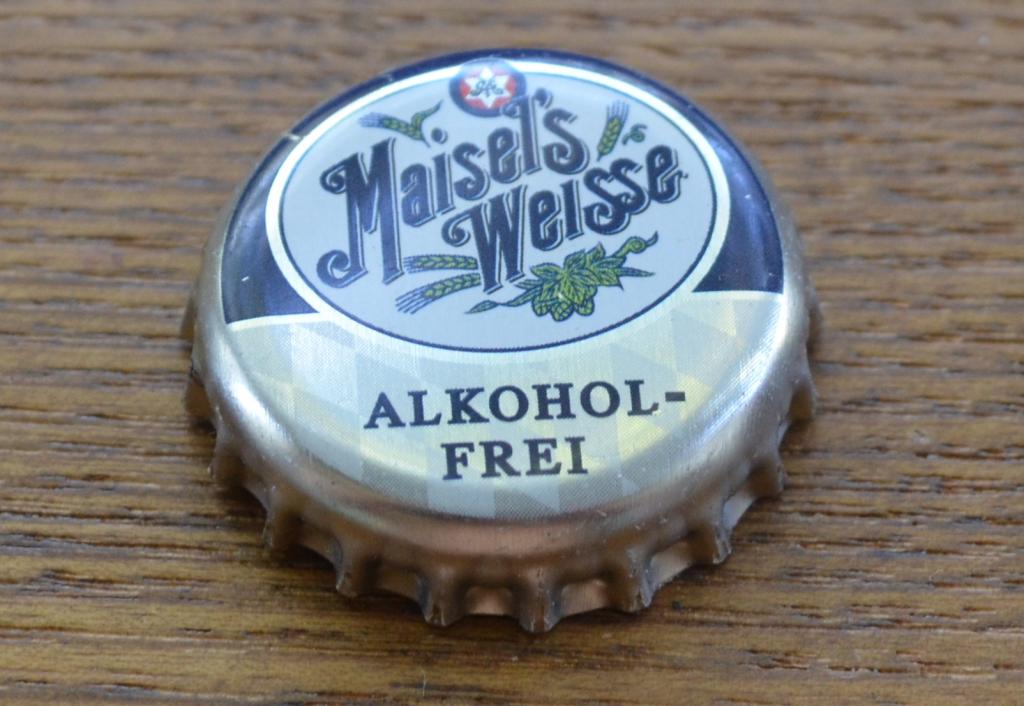 Кронен-пробка из России. Maisels Weisse. ALKOHOL-FREI.