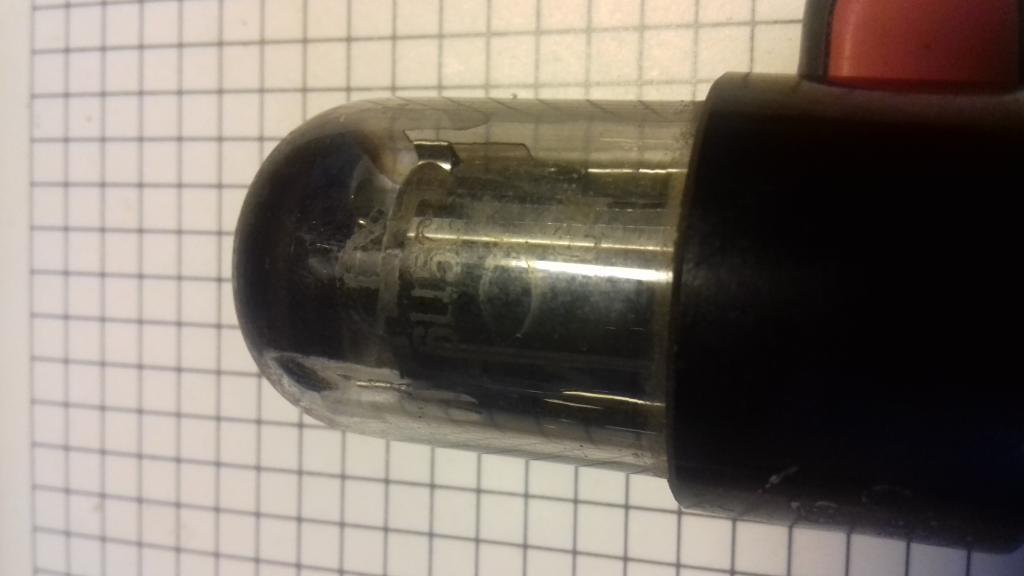 Радиолампа 6Ц5С, кенотрон V-64г., нечастая, СССР, винтаж, оригинал, №2389