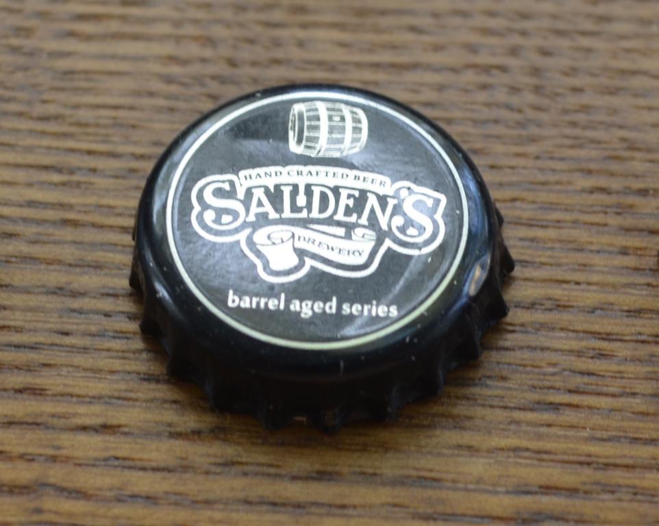 Кронен-пробка из России. SALDEN"S. BREWERY.