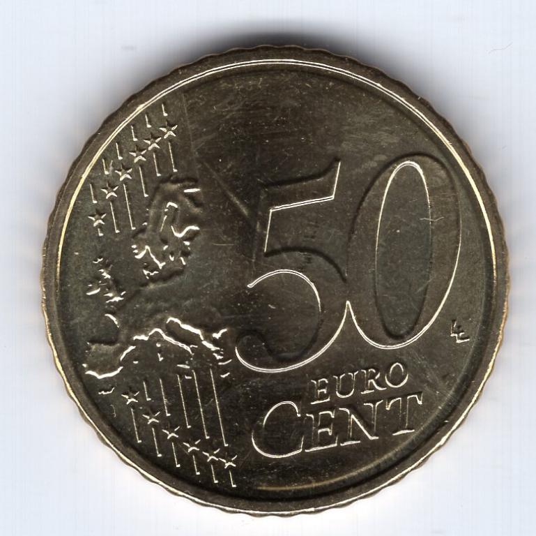 50 евроцентов - Люксембург - 2021 - UNC