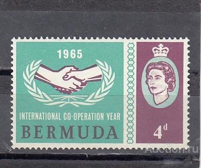 BERMUDA  БЕРМУДЫ  Содружество № 188  1965 Сост** MNH