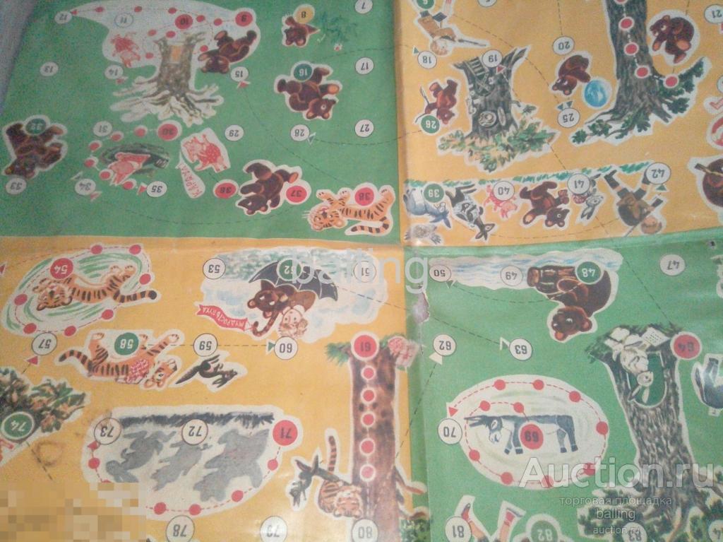 Игра настольная Винни пух игровое поле 