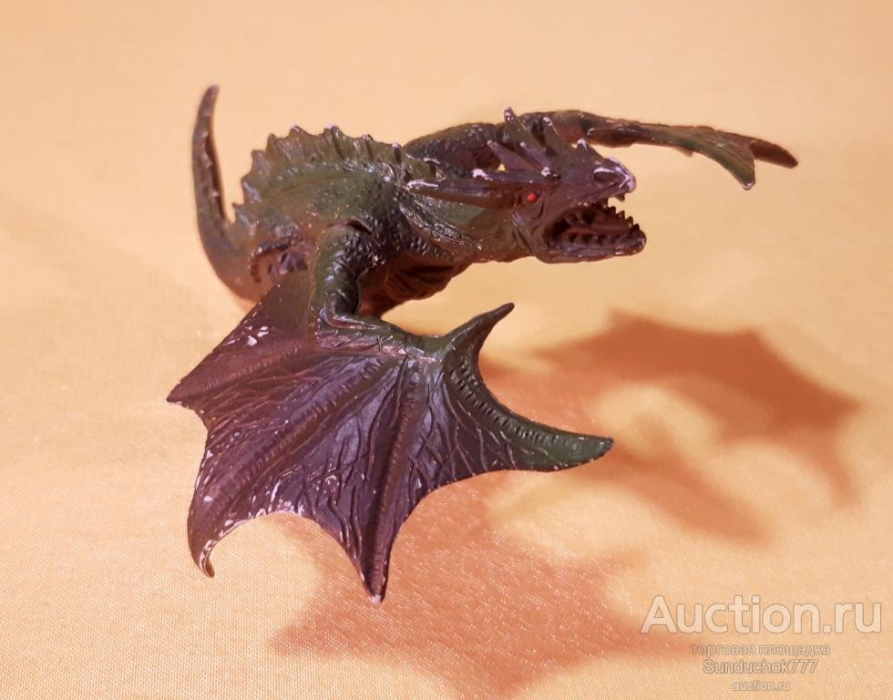 Фигурка-игрушка "Дракон. DRAGON" Длинна 10 см.