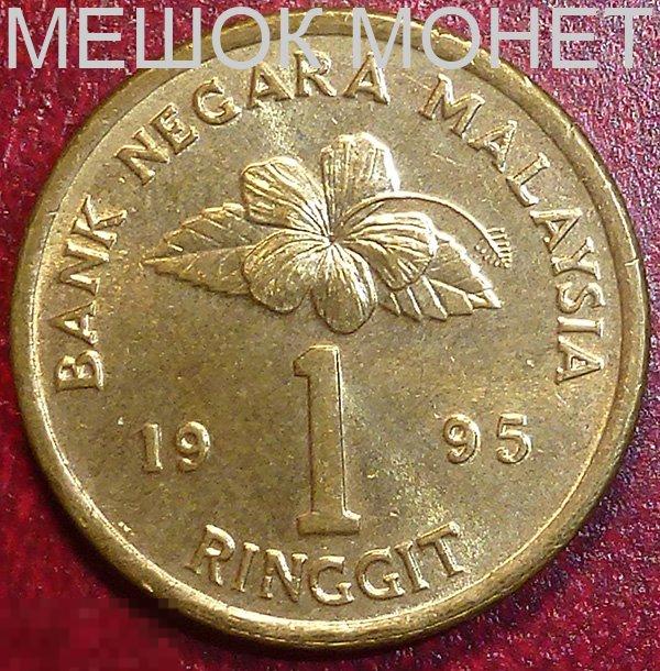 Малайзия 1 ринггит 1995 года. 