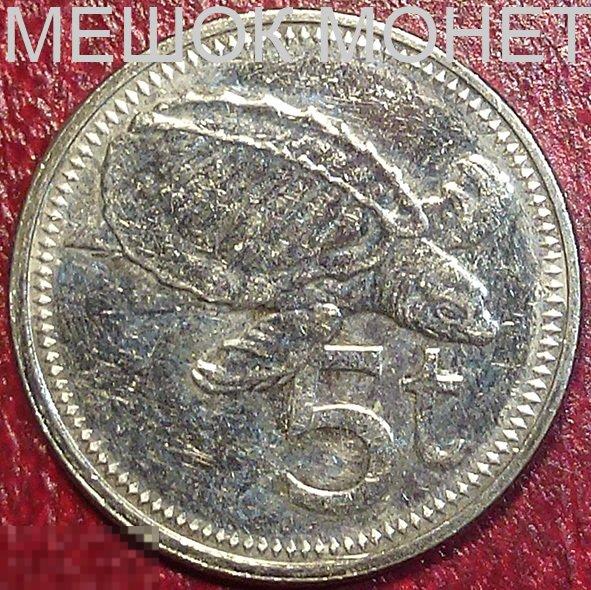 Папуа - Новая Гвинея 5 тойя 2014 года. 