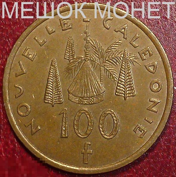 Новая Каледония 100 франков 2005 года. 