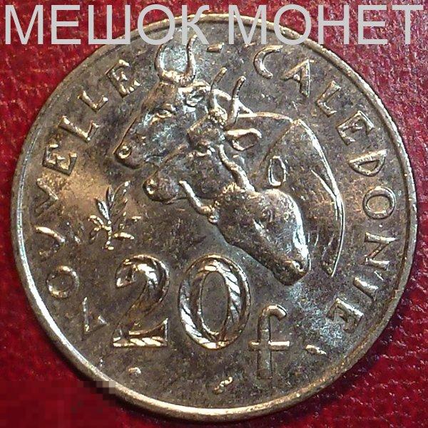 Новая Каледония 20 франков 1986 года. 