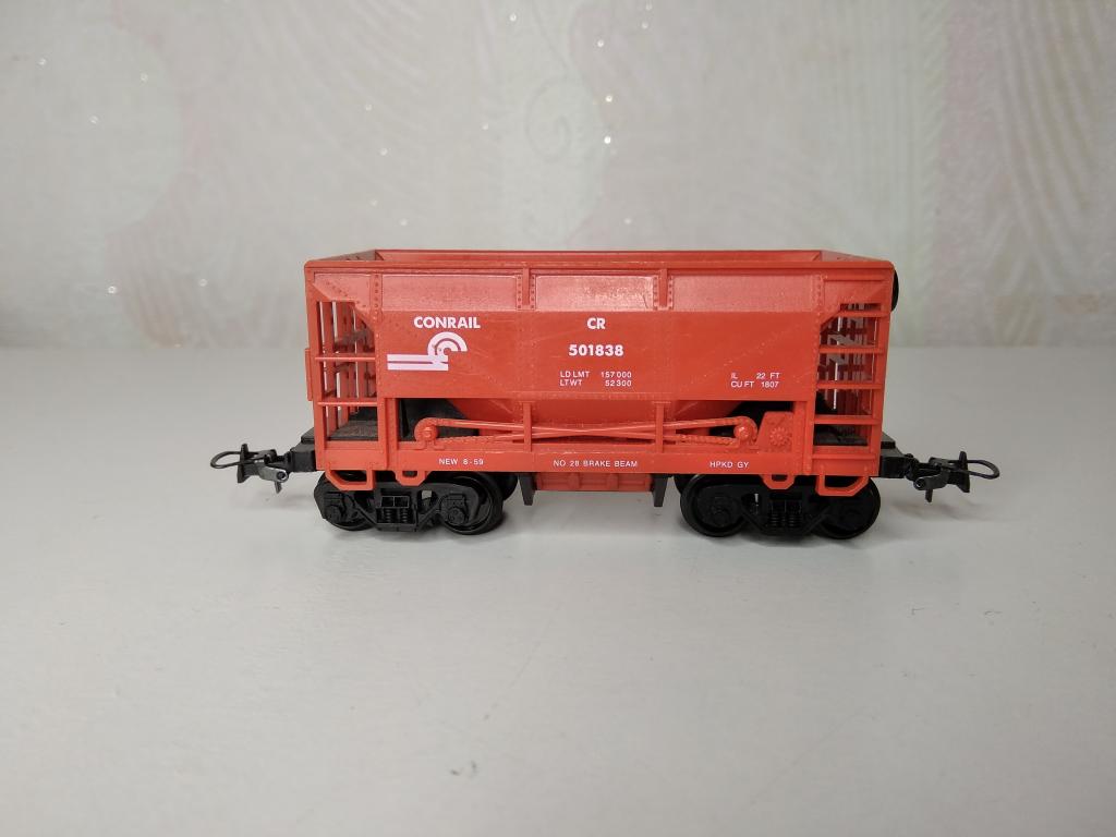 16мм (HO) Рудовоз Conrail,красный,Mehano