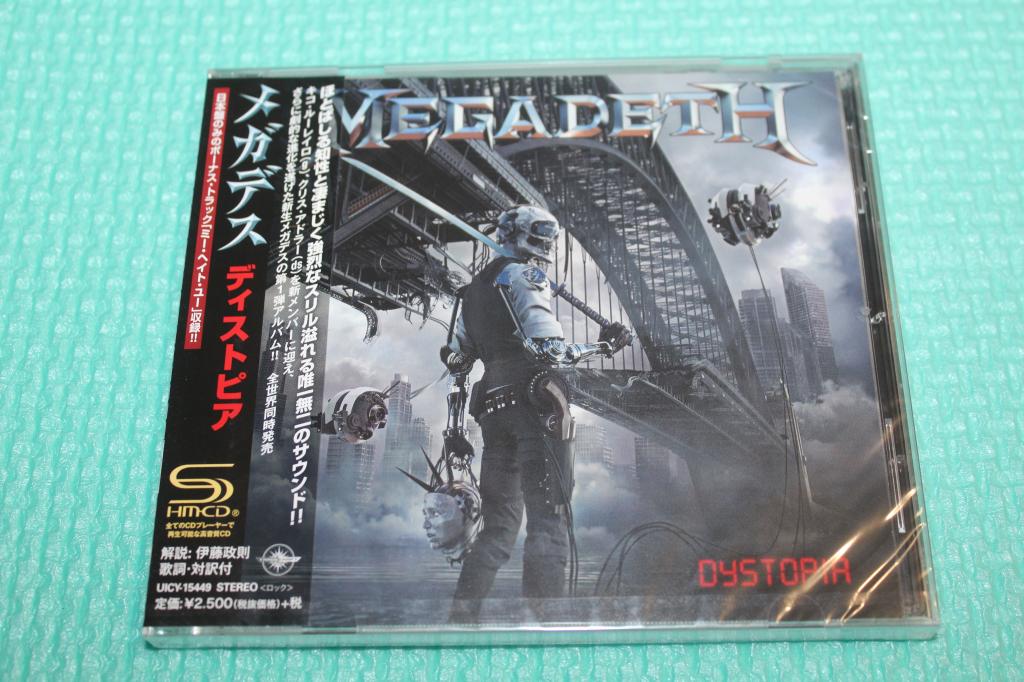 Megadeth / Dystopia 16 / Japan SHM