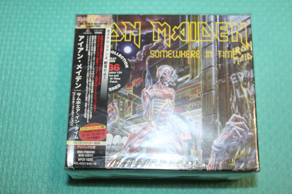 Iron Maiden / Somewhere In Time 86 / Japan DIGIPACK BOX Scale Figure