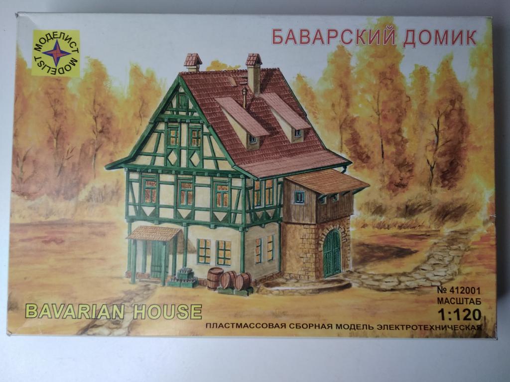 12мм.(TT) Тирольский домик,не склеен