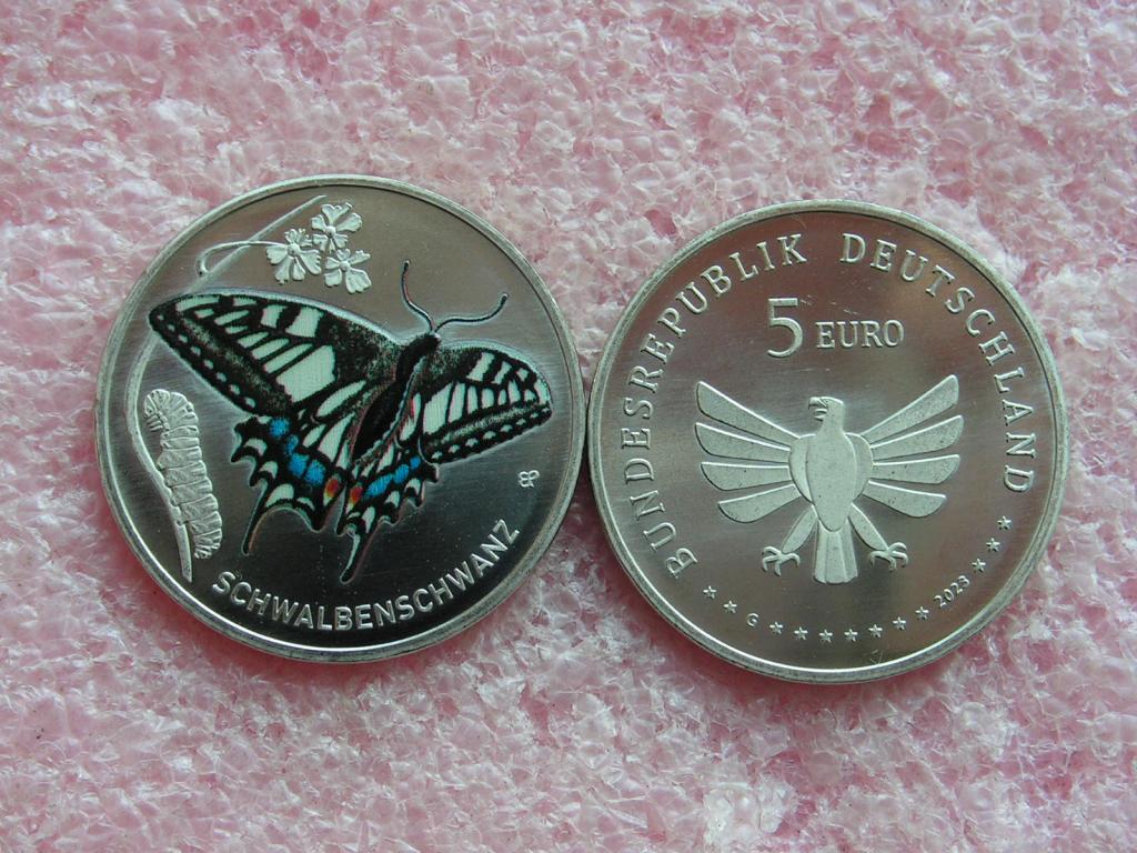 Германия 5 евро 2023 махаон G unc