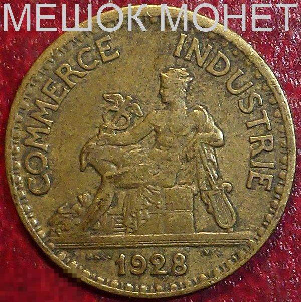 Франция 50 сантимов 1928 года.