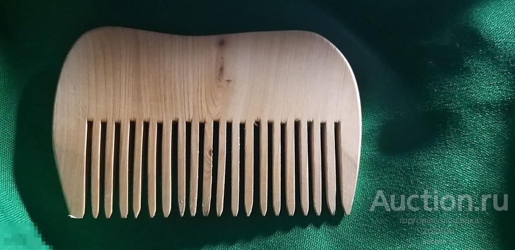 Новая расческа, из можевельника, сочно пахнет, из Крыма